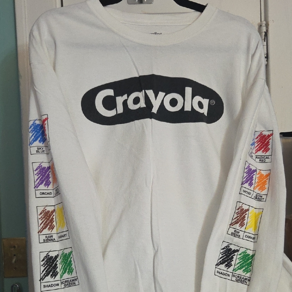 Crayola Colorful Palette Long Sleeve Shirt